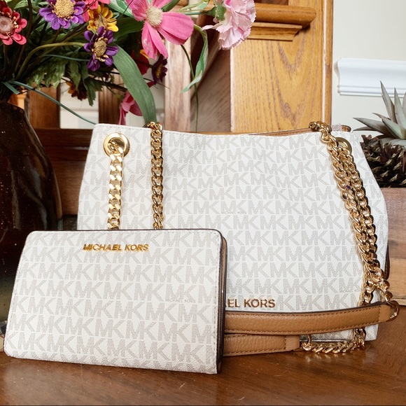 NWT Michael Kors Tote & Bifold Wallet SET - Picture 6 of 7